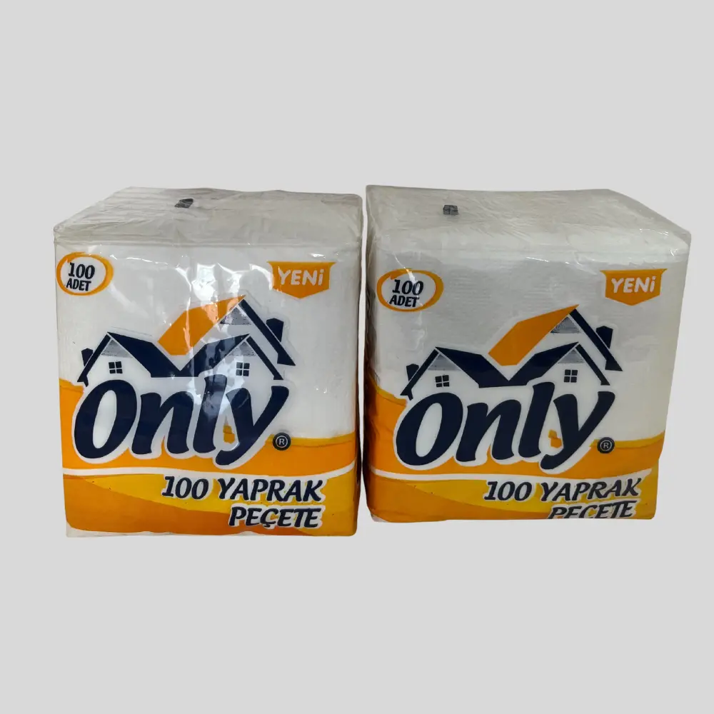 Only 100 Yaprak Peçete Tissues 1PCK 100 pieces