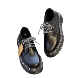 Dr. Martens leather oxfords