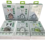 Generic Air 31 , Ultrapods TWS wireless earbuds in a transparent charging case.