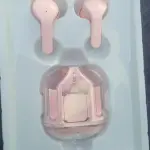 Generic Air 31 , Ultrapods TWS wireless earbuds in a transparent charging case.