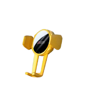 Generic Automatic Smart Sensor Car Wireless Phone Charger in gold