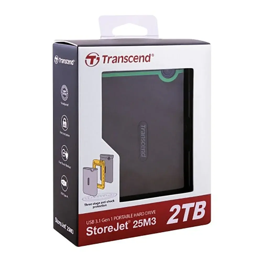 Transcend 2TB EXTERNAL HARD DRIVES