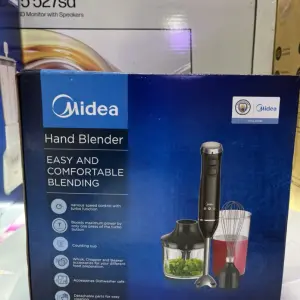 Midea 4-in-1 Hand Blender set, model MJ-BH6001W.