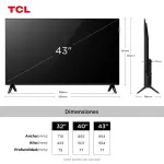 TLC QLED 43"inch 2K