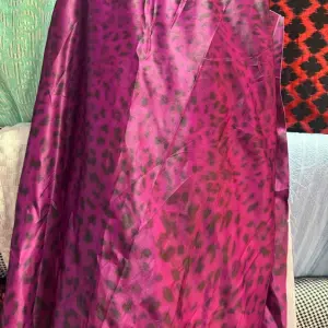 Thrift Bold Leopard or Animal Print in Black Double Length