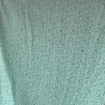 Thrift Geometric | Abstract Pattern in a Mint or Sea Green color with White or Light Gray contrasting elements Double Length