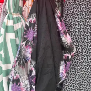 Thrift Floral Kaleidoscope Crepe Print Double Length