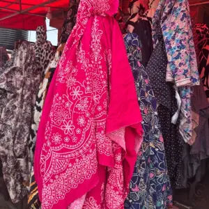 Thrift Bandhani Dupatta or Saree Double Length