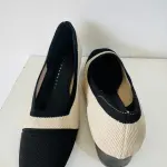 Two-Tone, Cap-Toe Chunky Heels in Fran Comanatti