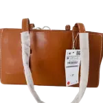 Zara tote bag, also as a shopper bag with dual top handles and a clean silhouette.