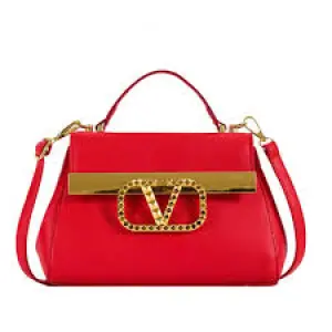 Valentino Garavani Rockstud Alcove Top Single Handle Bag Silhouette