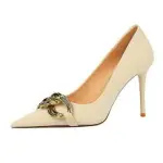 BIGTREE European and American Fashion Banquet High Heels.