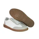 White and Grey Sneakers