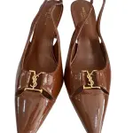 Saint Laurent Babylone Slingback Pump, pointed-toe Silhouette