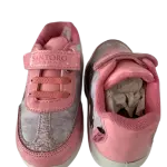 Santoro London children's sneakers pink and grey toddler