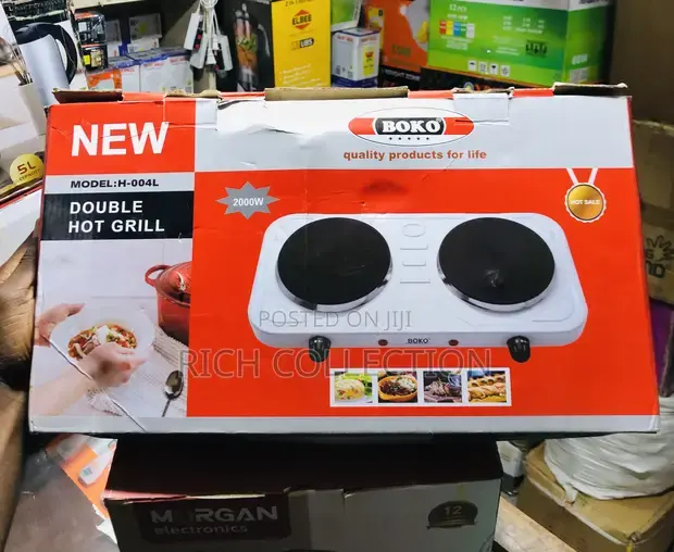 Boko Double Hot Grill electric hot plate