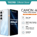 Tecno Camon40-AI-focused Smartphone (256+8)