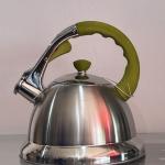Electric Kettle 3.0L Whistling Tea Kettle, Stainless Steel Teapot