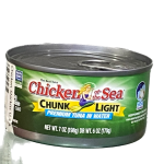Chicken of the Sea Chunk Light Premium Tuna in Water.