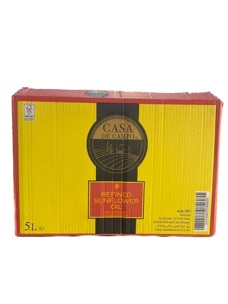 Casal Refined Sunflower Oil - 4x5L