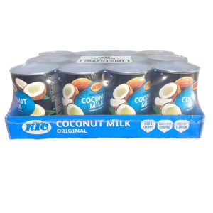 Multipack of KTC Original Coconut Milk cans 12*400ml