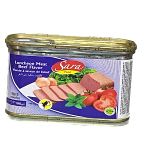 Sara Beef Flavor Luncheon Meat 190g