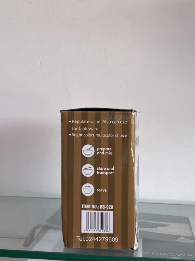 Modern 2-Piece White Serving Bowl Set