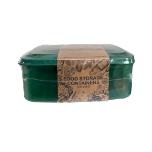 3 in 1 Plastic Storage Bowls S-1000ml, M-1500ml, L-2500ml