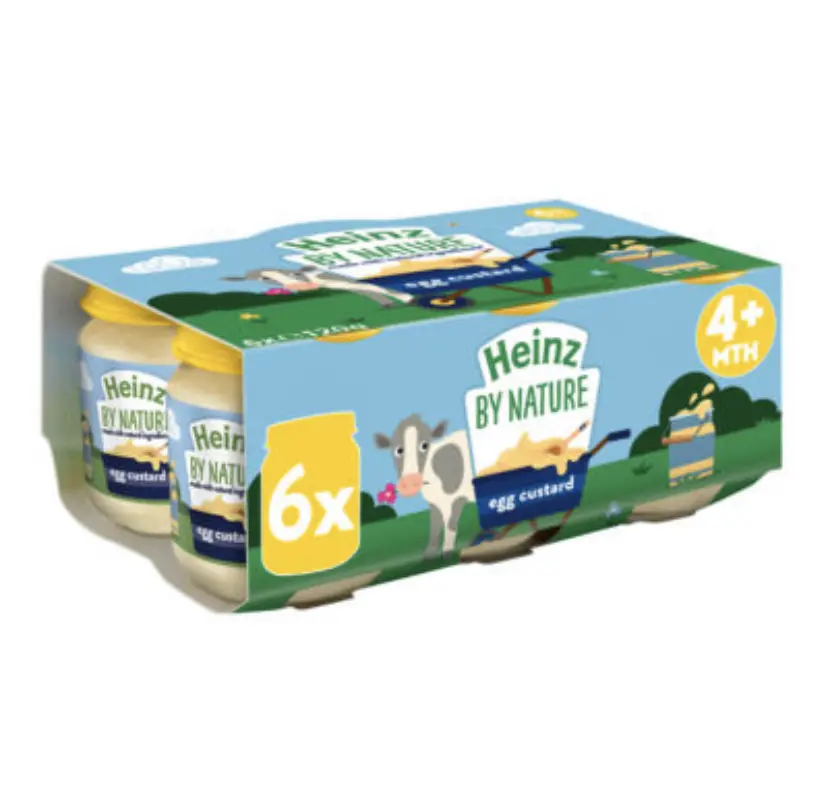 Heinz’s breakfast egg custard