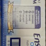 Ensure Original nutrition shake vanilla