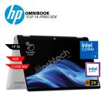 HP OmniBook 5 Flip 14-fp0013dx X360 Laptop, 14″ 2K IPS Touch Display, Intel Core 5 120U Processor, 15th Gen, 8GB DDR5-Onboard RAM, 512GB M.2 SSD, Keyboard Backlite, Windows 11 Home