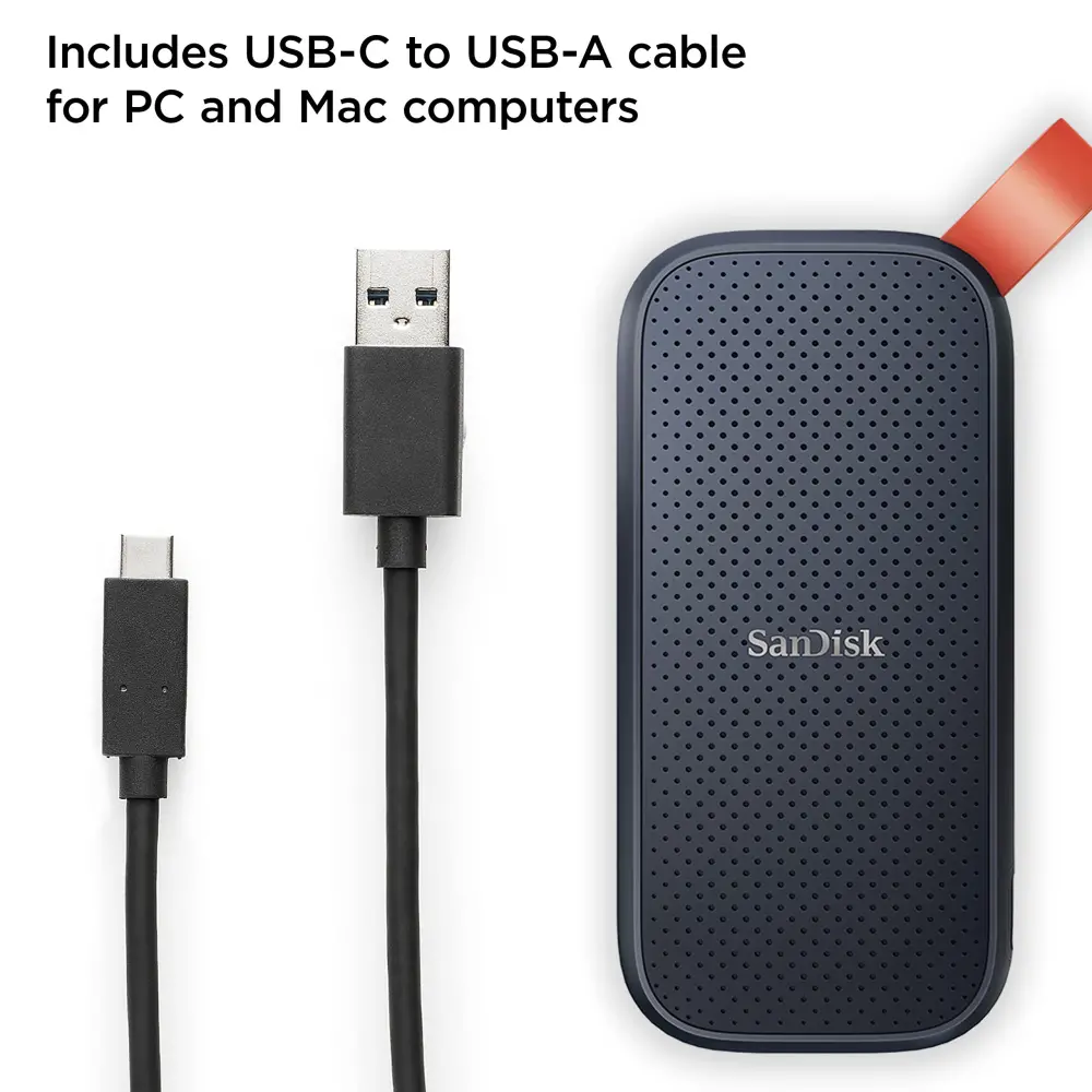 SanDisk 1TB Portable SSD External Up to 800MB/s