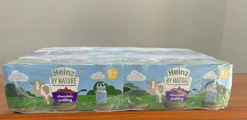 Heinz Chocolate Pudding Custard 4×6 ×120ml