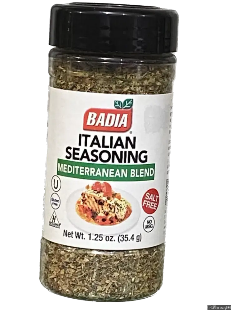 Badia Italian Seasoning Mediterranean Blend 1.25 oz (35.4 g).