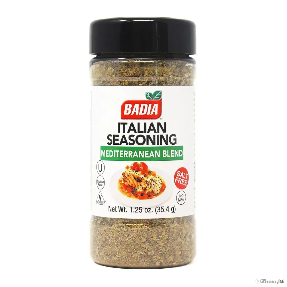 Badia Italian Seasoning Mediterranean Blend 1.25 oz (35.4 g).