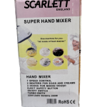 Scarlett England Super Hand Mixer