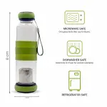 Green Alkaline Tabeab_Glass Anti-Oxident Water Bottle 500ml