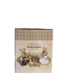 Bobby Rabbit children's dinnerware set, 4 plates with spoons