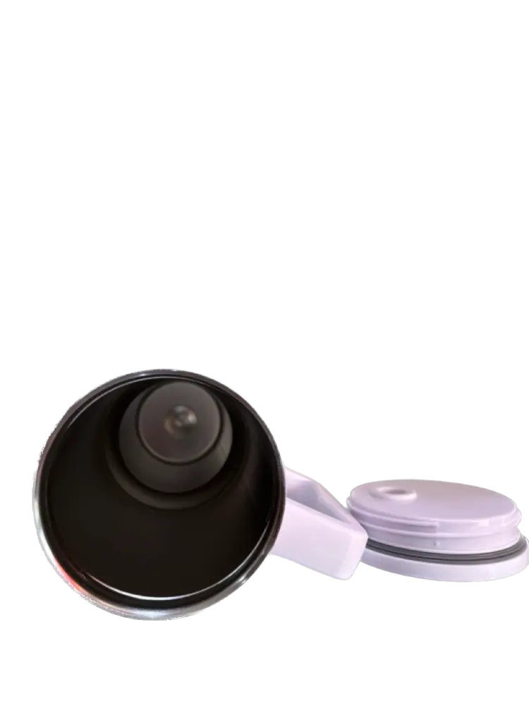 40oz Stainless Steel Double-Wall Vacuum Insulated Tumbler with Straw - White