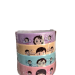 Cyrox Plastic Family Bowl Set for Children, Kids Food Mixing Bowl Flatware Dinner Breakfast Bowl Eating Bowl Family Bowl Set (1 Set of 4Pcs)