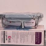 Red Cheery Borosilicate Glass Bowl 1000ml (set of 1 piece)