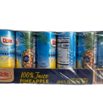 Dole 100% Pineapple Juice, 8.4 Fluid Ounce (Pack of 24)