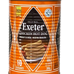Exeter Chicken Hot Dogs.