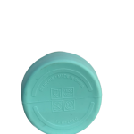 A collapsible silicone sports water bottle