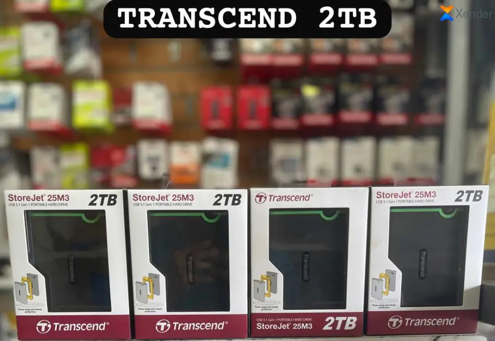 Transcend 2TB EXTERNAL HARD DRIVES