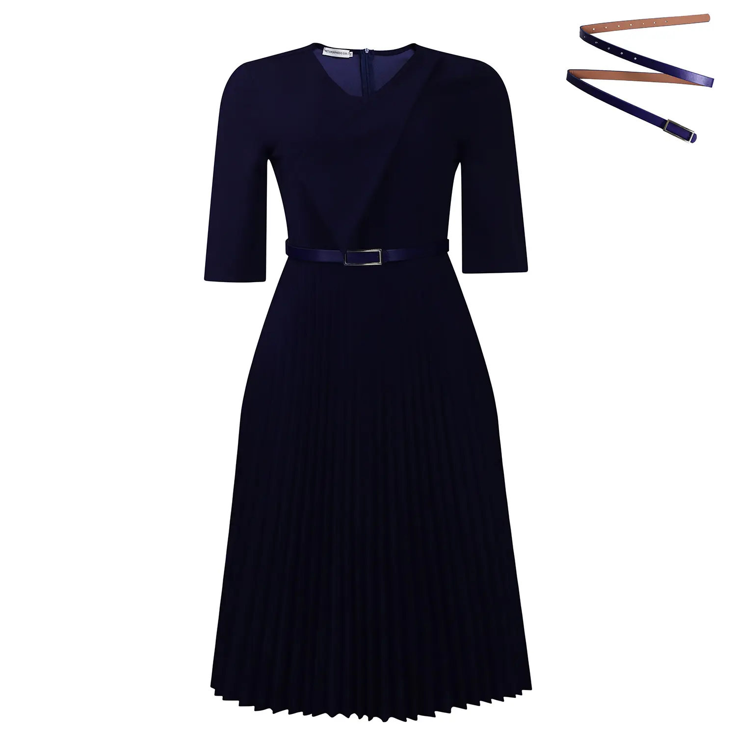 Women's Clothing 2025 Summer New Fashion Stylish V-Neck Pure Color Large Size Puffed .